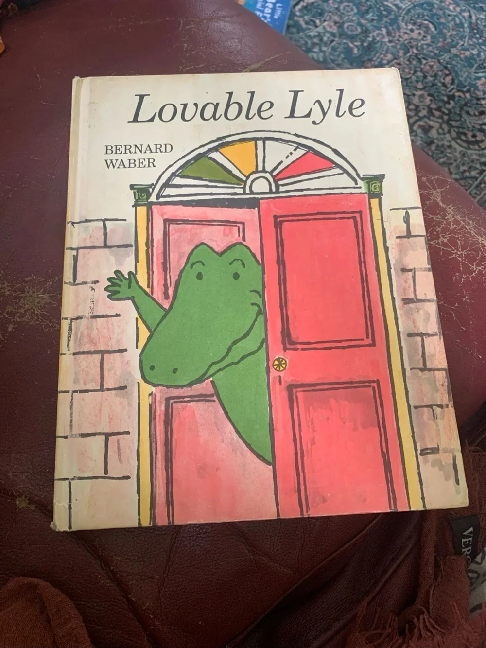 VTG Lovable Lyle Hardback Book Bernard Waber Scholastic Book Club 1969 Crocodile